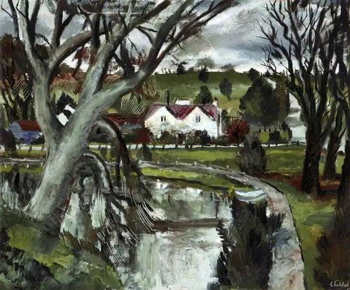 英國(guó)藝術(shù)家羅蘭·蘇達(dá)比的靜物與風(fēng)景油畫 景觀藝術(shù)的靜謐與詩(shī)意